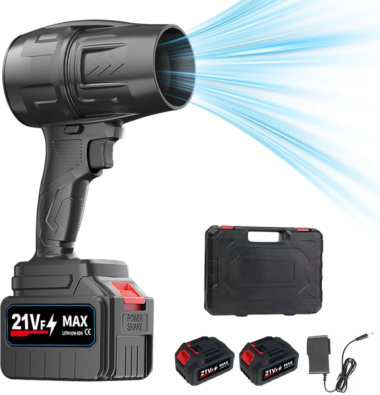 Jet Blower with Charger & 2 x Battery SKU: WB-UA1690