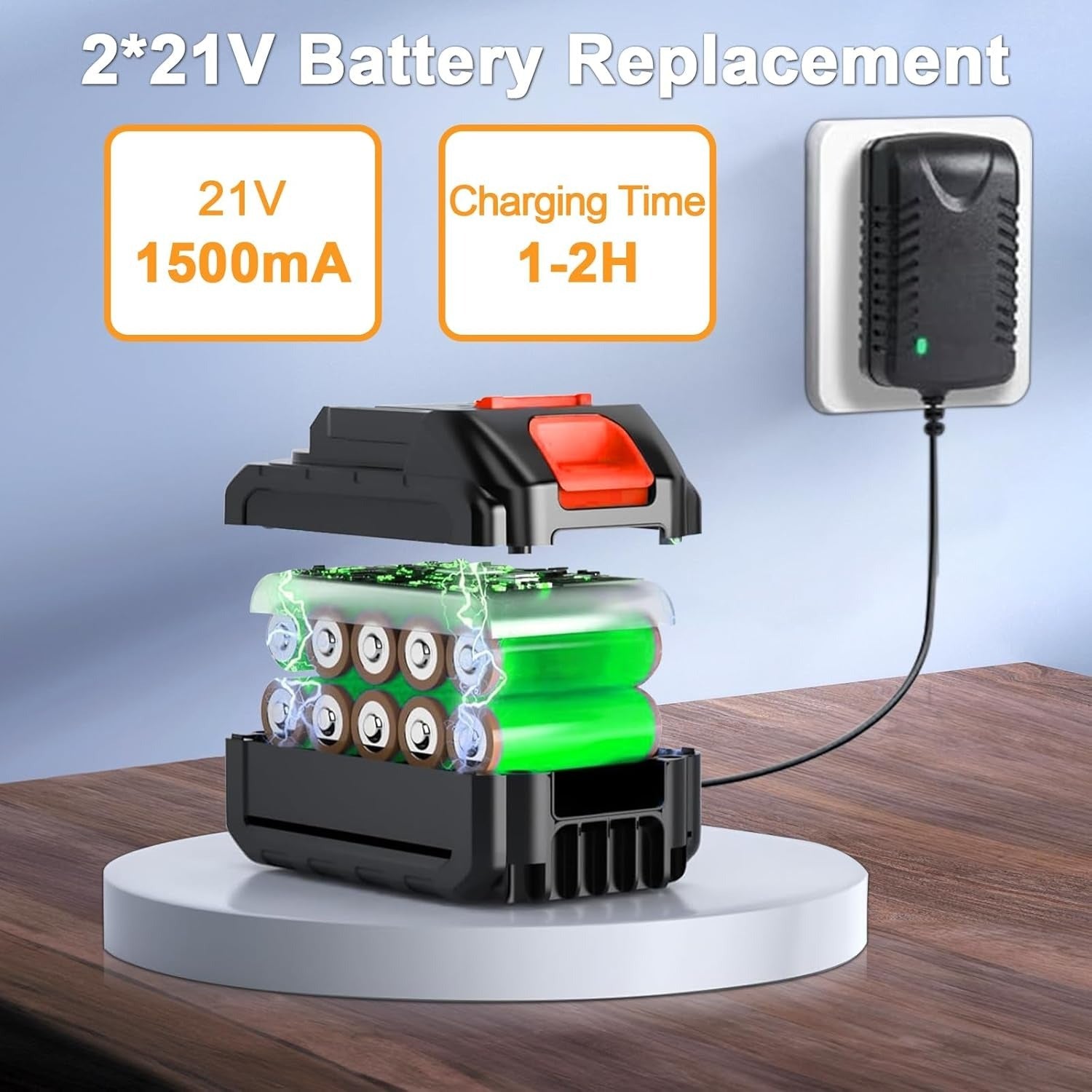 Jet Blower with Charger & 2 x Battery SKU: WB-UA1690